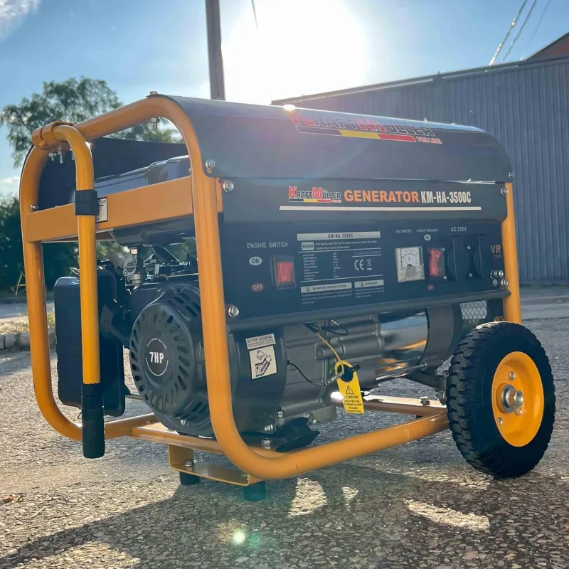 Generador de gasolina portátil KraftMüller KM-3500C