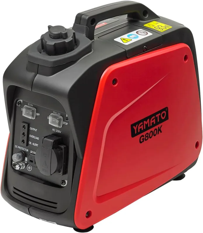 Silent gasoline inverter generator 0.8 kw engine 4 stroke. engine 4 stroke ohv. power station generator electricity