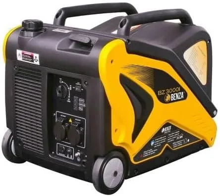 Benza BZ 3000 iS: Quiet and Efficient Inverter Generator with Controlled Power for Electronic Equipment