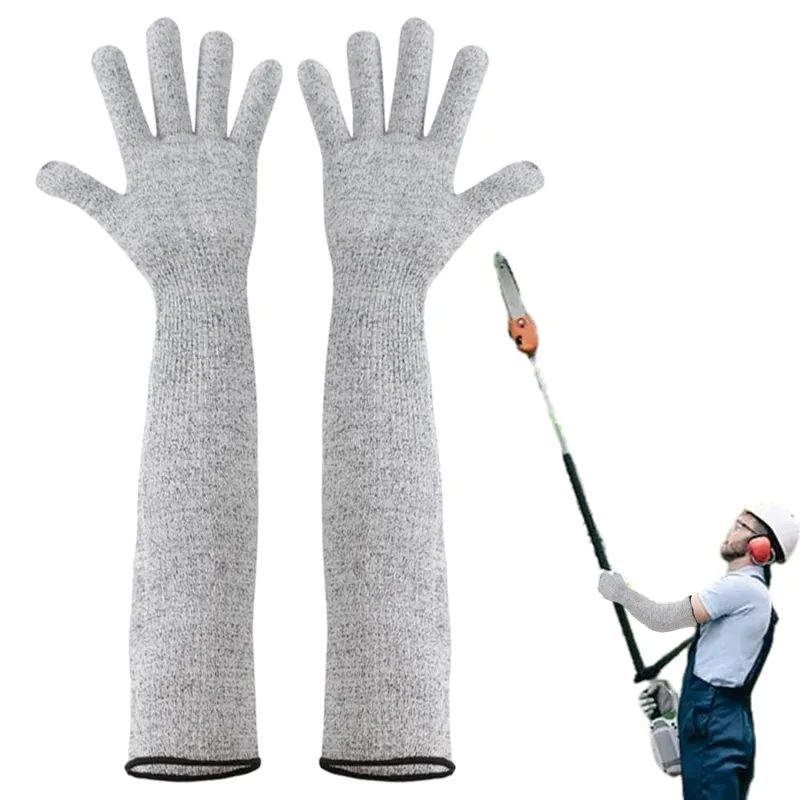 Mangas De Protección Resistente A Cortes De Nivel 5 - Protectores De Brazo Para Trabajos De Jardinería, Construcción Y Seguridad Industrial, Mangas De Seguridad Cómodas