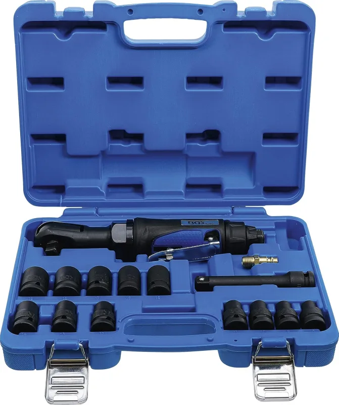 BGS 70192 | Pneumatic ratchet set | 12.5 mm (1/2") | 102 Nm | 14 pieces