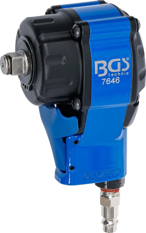 BGS 7646 | Mini Pneumatic Impact Gun | 12.5mm (1/2") | 500 Nm