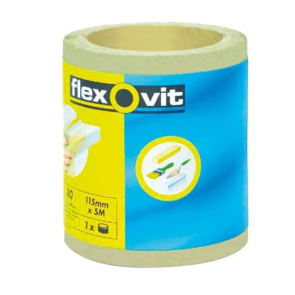 Rollo de lija gr 80 flexovit
