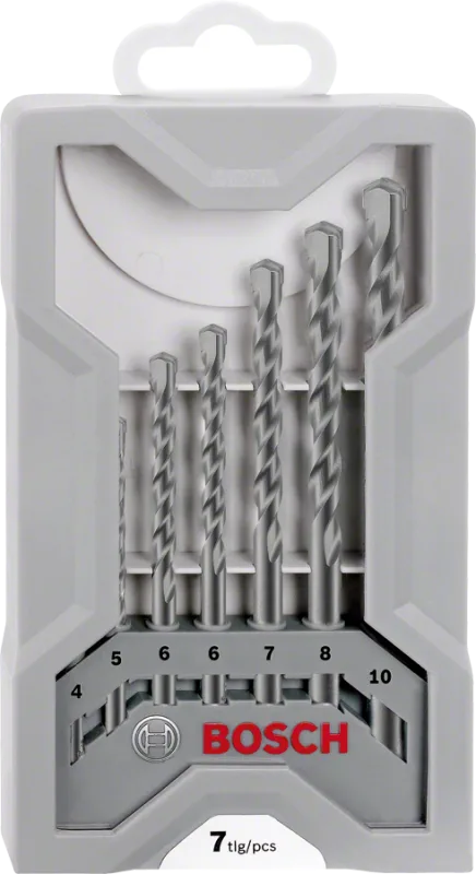 Set de brocas para piedra y hormigón x-pro 7 unidades bosch