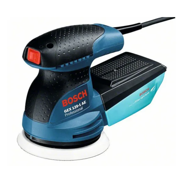 Lijadora excéntrica 250 w bosch azul