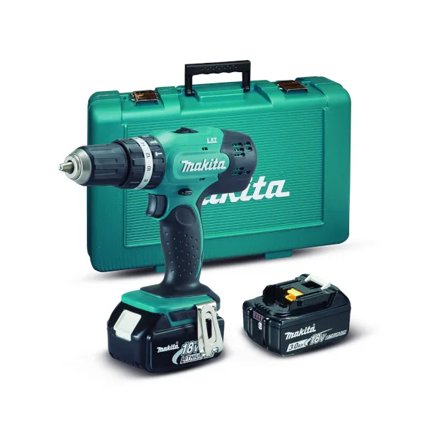 Taladro percutor 18 v 2 baterías makita
