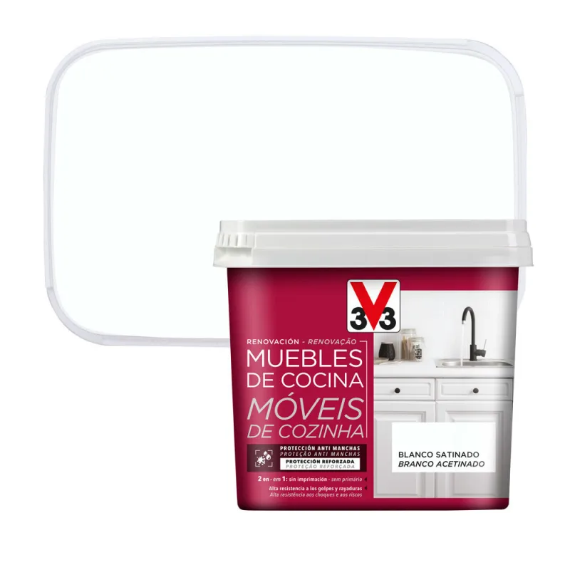 Pintura para armarios blanco 750 ml