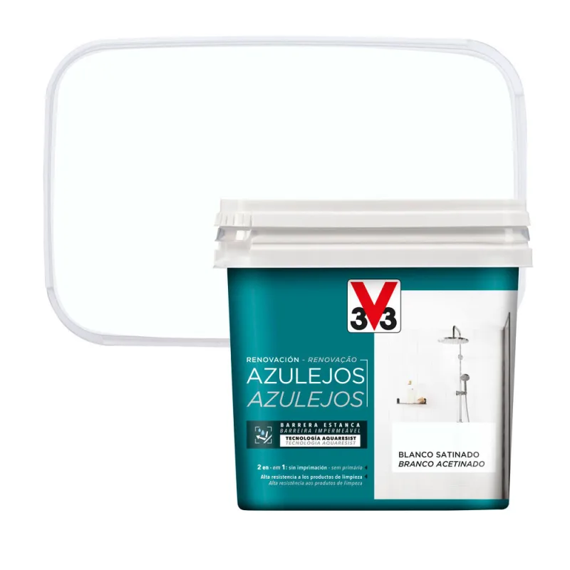 Pintura para azulejos y paneles blanco 750 ml
