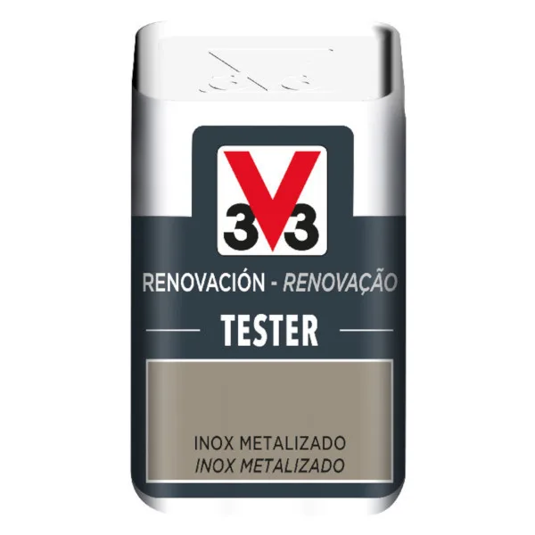 Pintura renovación v33 inoxidable satinada 50ml