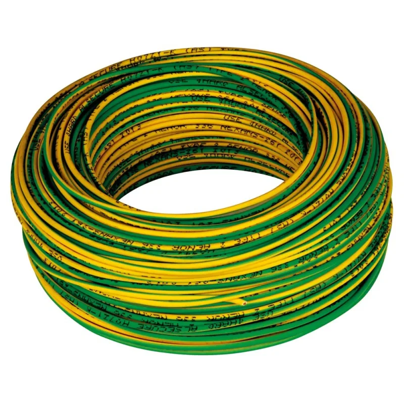 Cable h07v-k 1x1,5 - 100 m amarillo