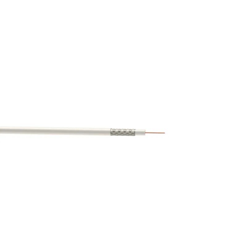 Cable coaxial tv 17 vatc 50 m blanco