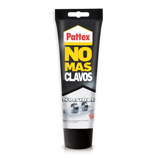 Adhesivo de montaje no mas clavos invisible pattex 200 g