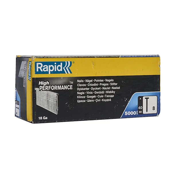Clavos cabeza plana 8x40 mm 5000 uds rapid
