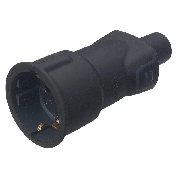 Base caucho legrand negro