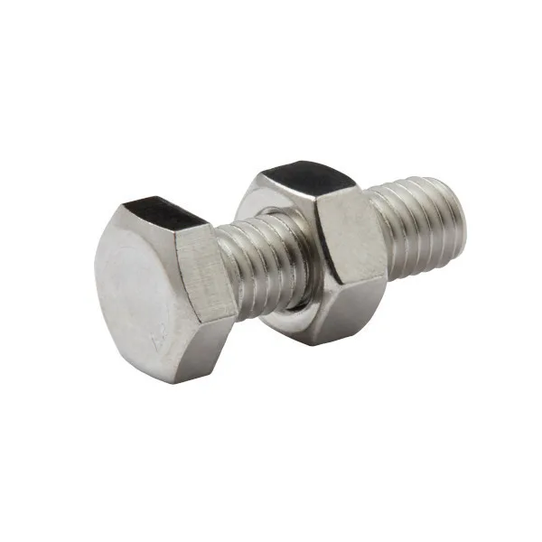 Perno y tuerca hexagonal 8x25 mm 10 uds