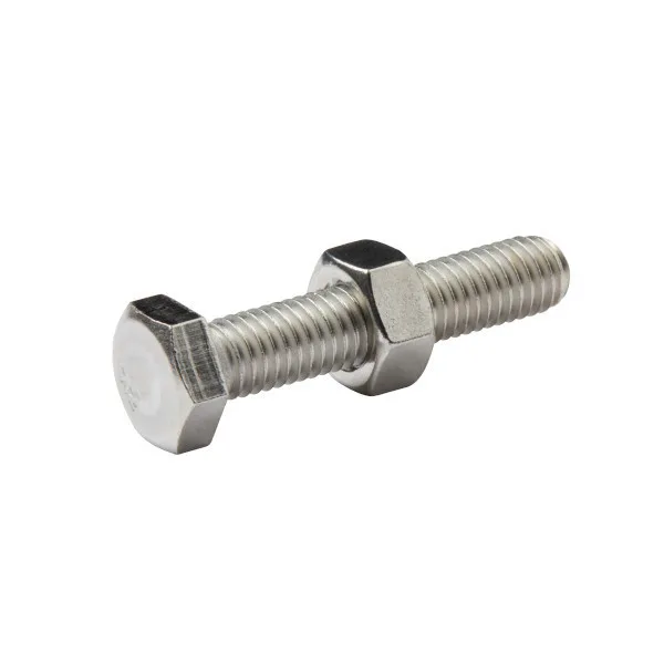 Perno y tuerca hexagonal 8x40 mm 10 uds