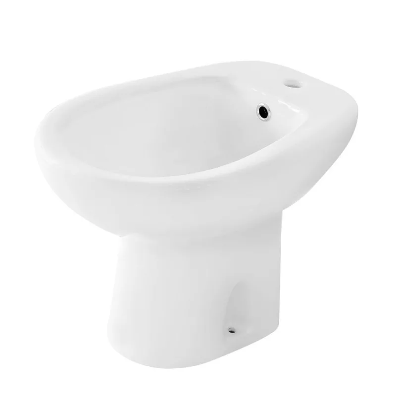 Bidé baciu de porcelana blanca