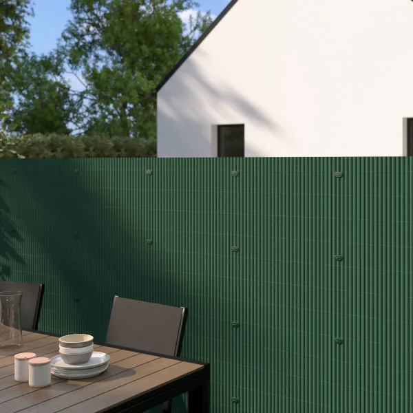 Cañizo de pvc simple 1,5x3m verde blooma