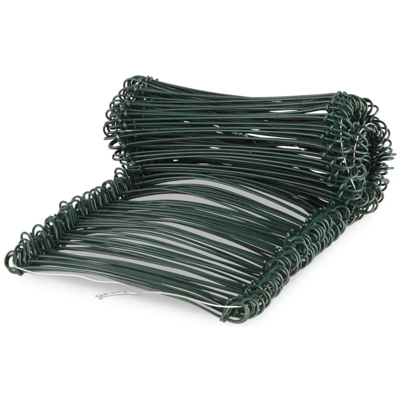 Ataduras galvanizadas verdes