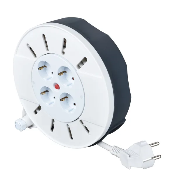 Enrollacable 4 tomas 10 m diall