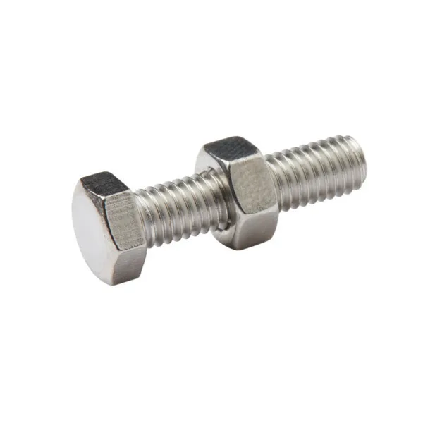 Perno y tuerca hexagonal 5x20 mm 10 uds