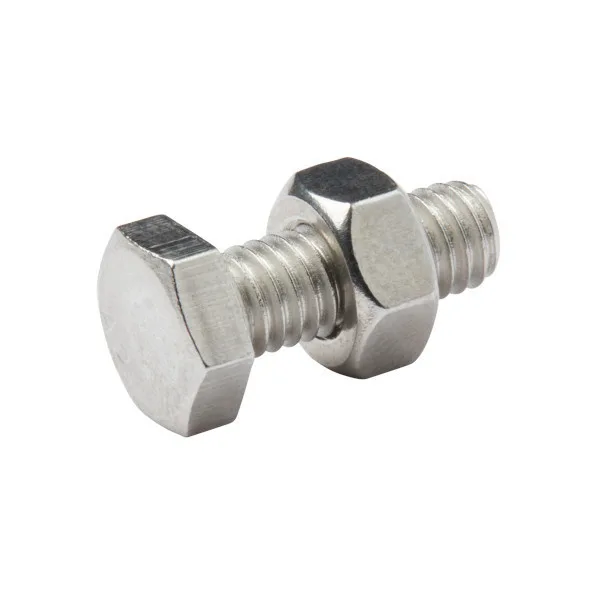 Perno y tuerca hexagonal 6x16 mm 10 uds