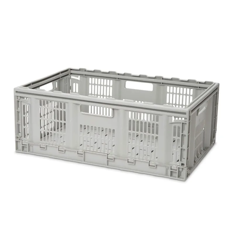 Caja plegable foldie gris 46 l