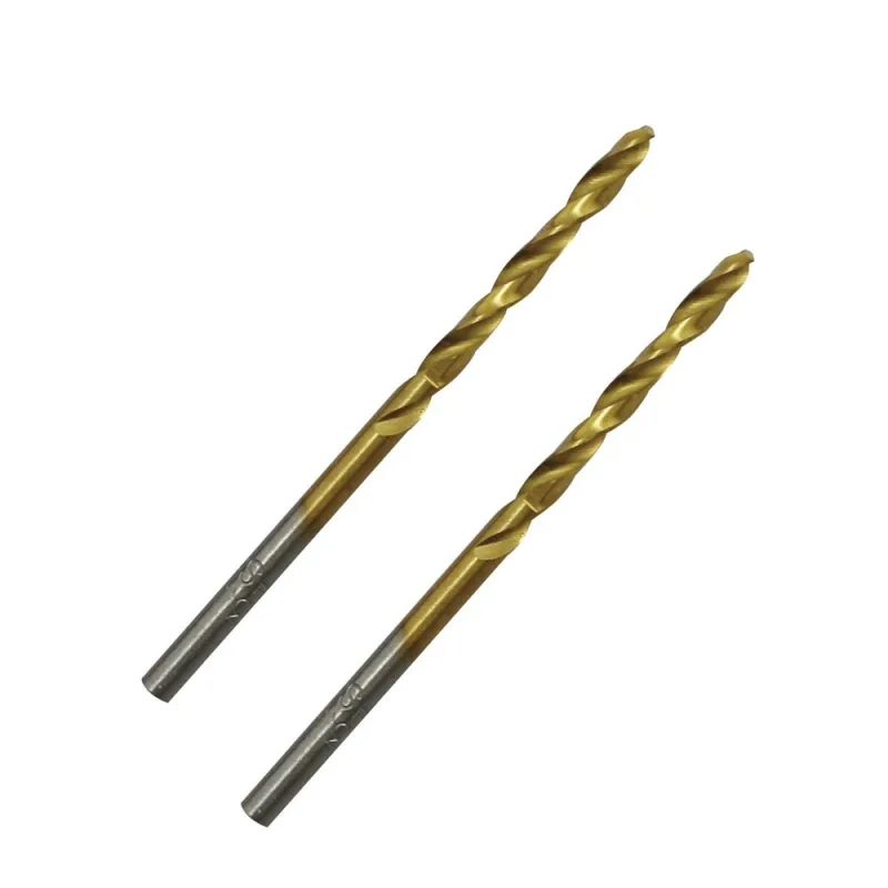 2 brocas hss titanio 3 mm erbauer