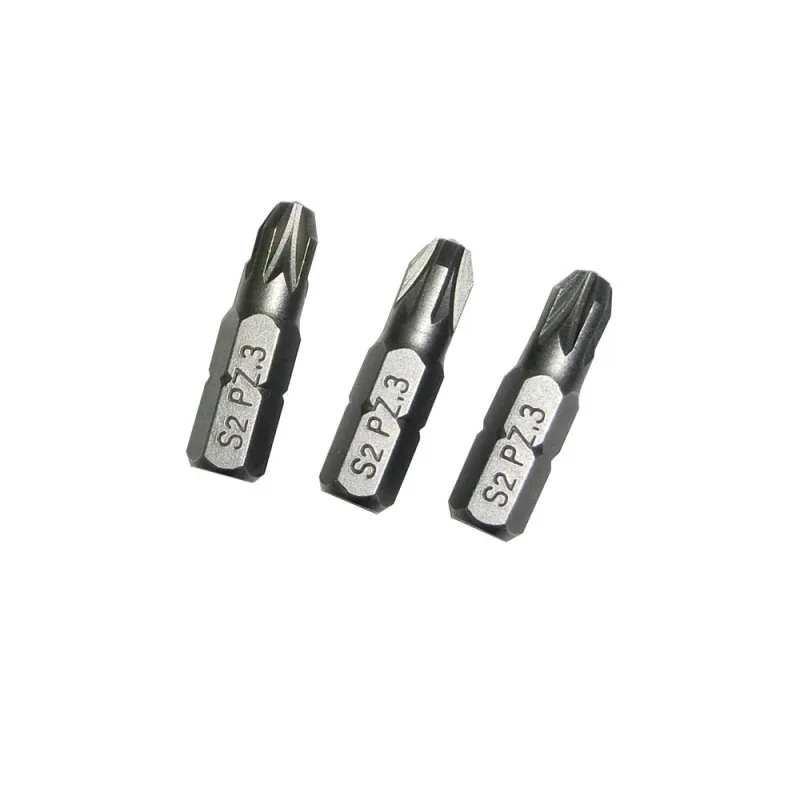 Juego 3 puntas 25 mm pz3