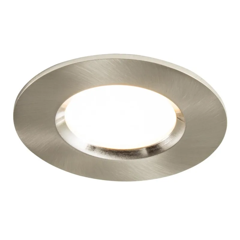 Empotrable led etana" 5,5 w redondo cromo cepillado