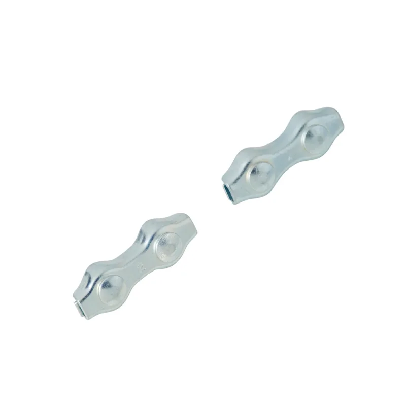 Pack sujetacables plano doble 2 mm