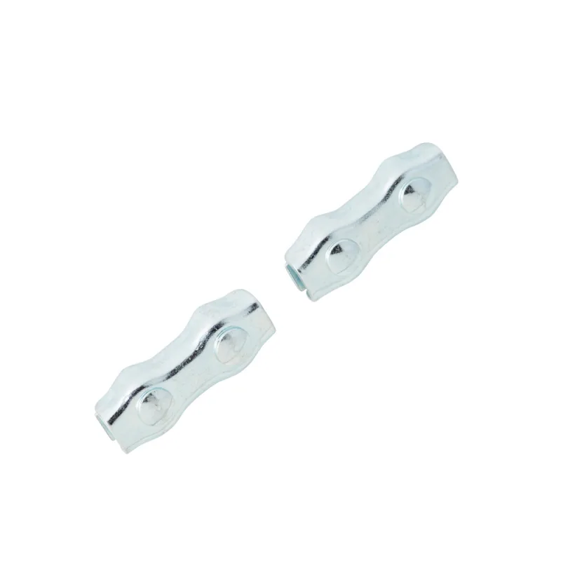 Pack sujetacables plano doble 4 mm