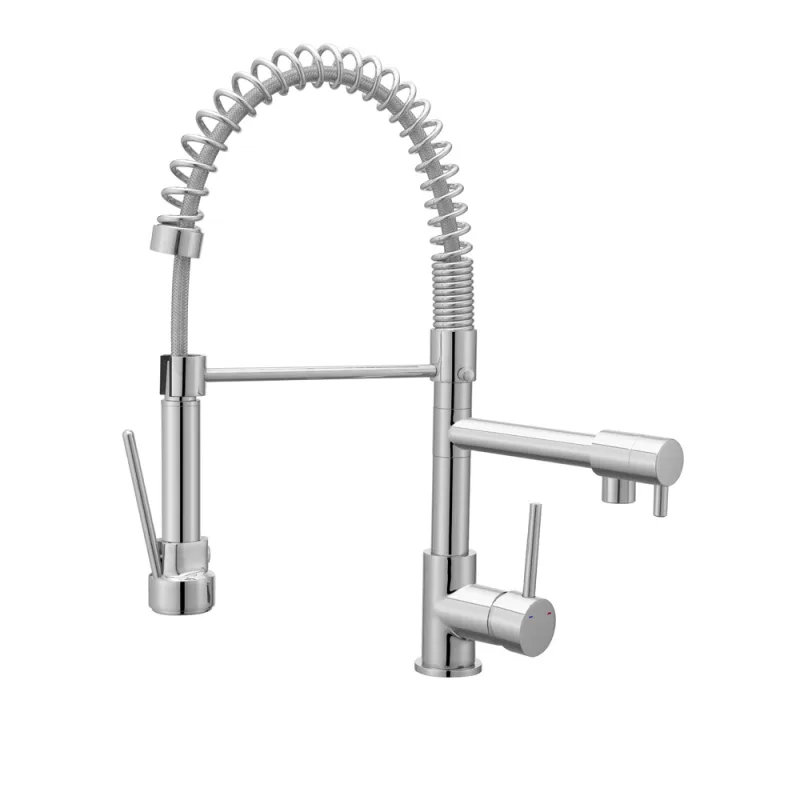 Grifo de cocina monomando extraíble brillo bilbrough