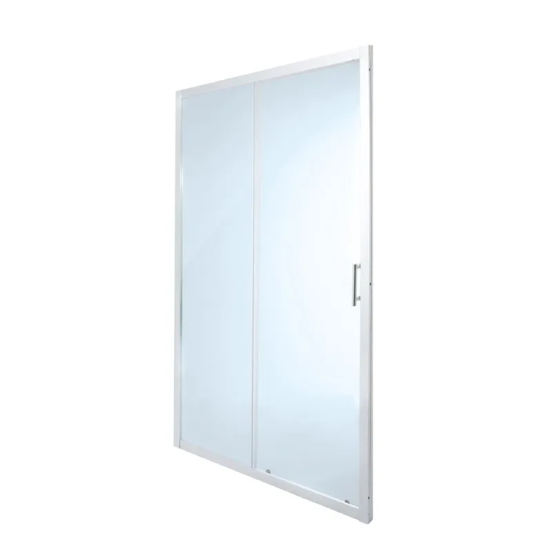 Mampara de ducha corredera transparente 190x100cm onega