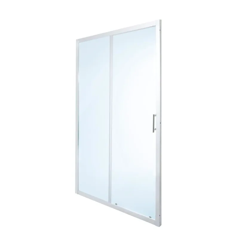 Mampara de ducha corredera transparente 190x120cm onega