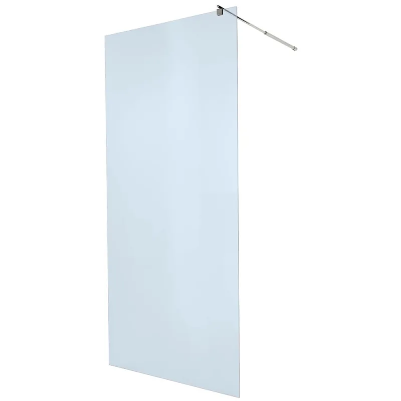 Mampara de ducha fija transparente 195x90cm onega