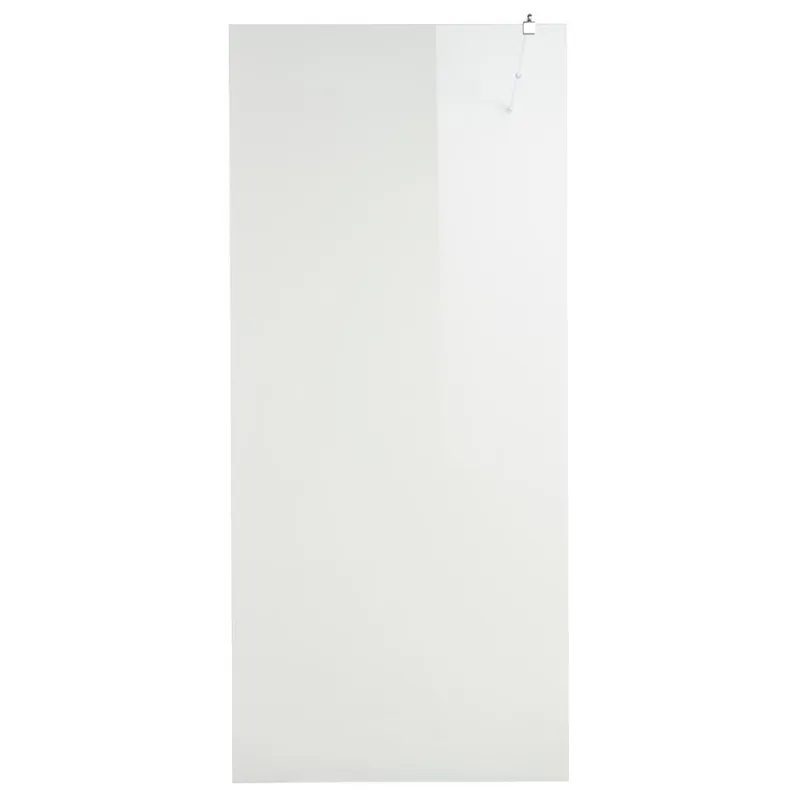 Mampara de ducha fija transparente 195x120cm onega