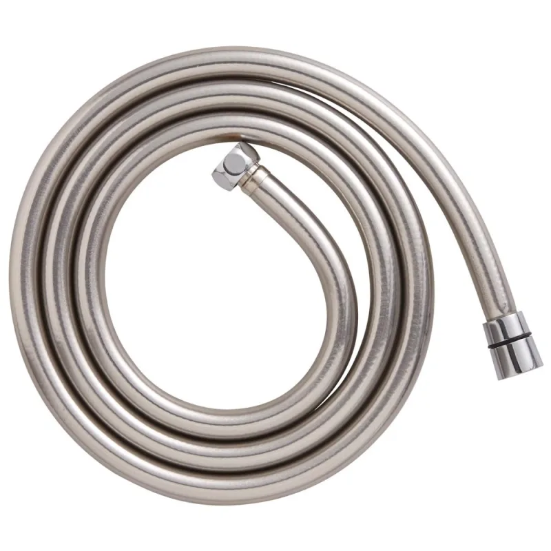 Flexo de ducha pvc plata 1,75 m