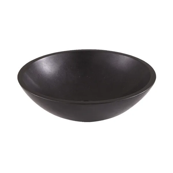 Lavabo de piedra negro tumen 38 cm