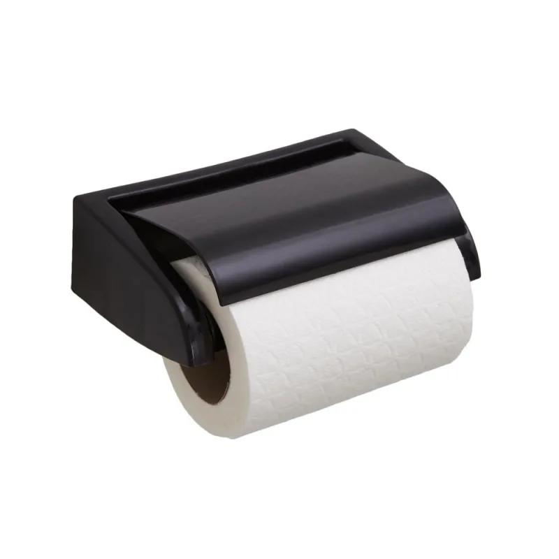 Portarrollos "palmi" negro