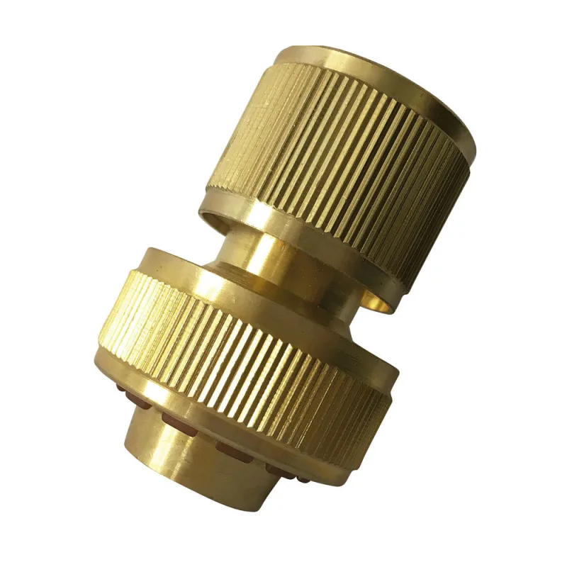 Racor rápido "aquastop" de latón ø 15-19 mm