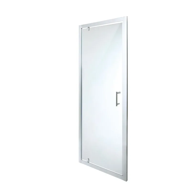 Mampara de ducha semi pivotante transparente 190x70cm onega