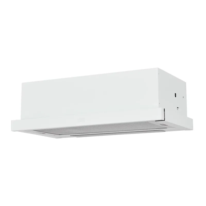 Campana extractora extraíble 60cm blanca cooke & lewis