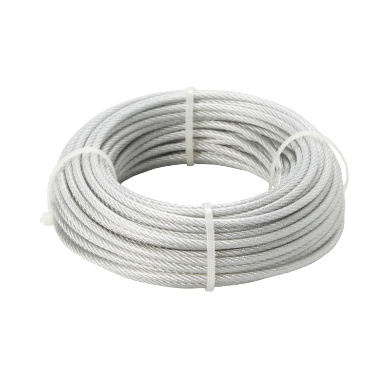 Cable plastificado 4 mm x 20 m