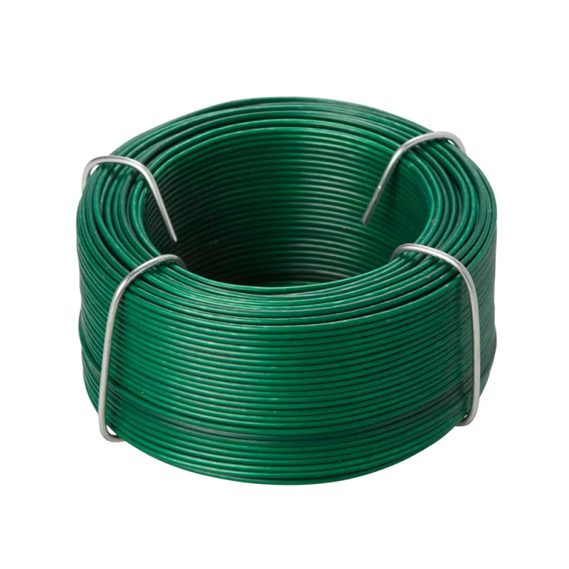 Alambre plastificado verde 1,05 mm x 50 m