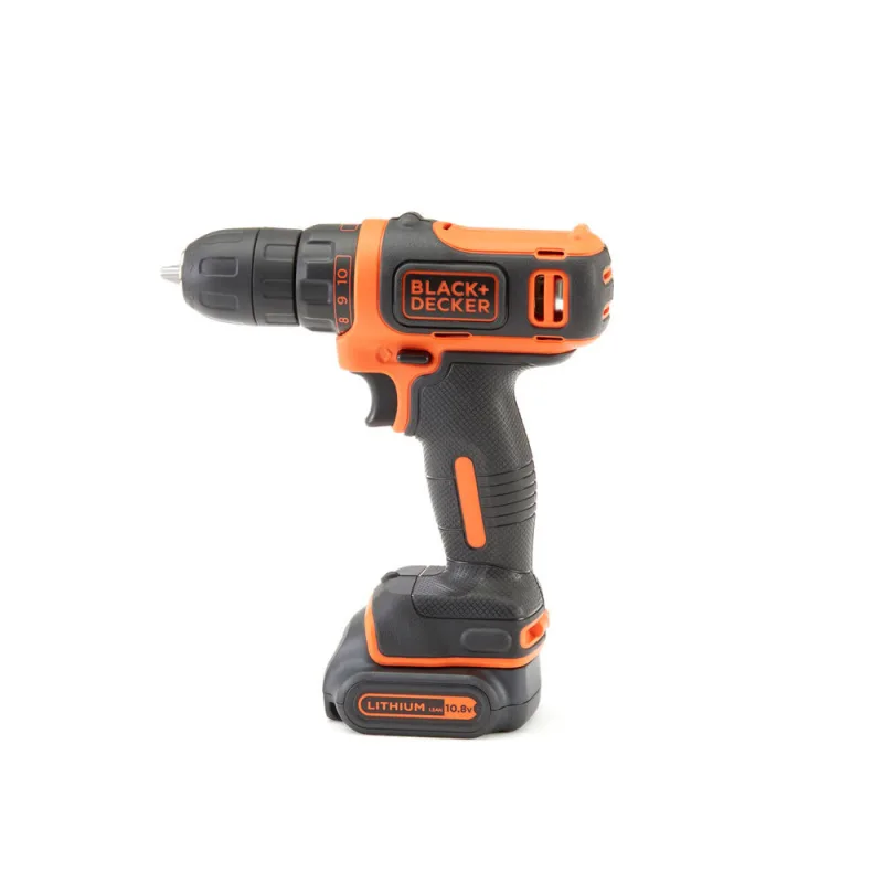 Taladro atornillador 10,8 v black & decker