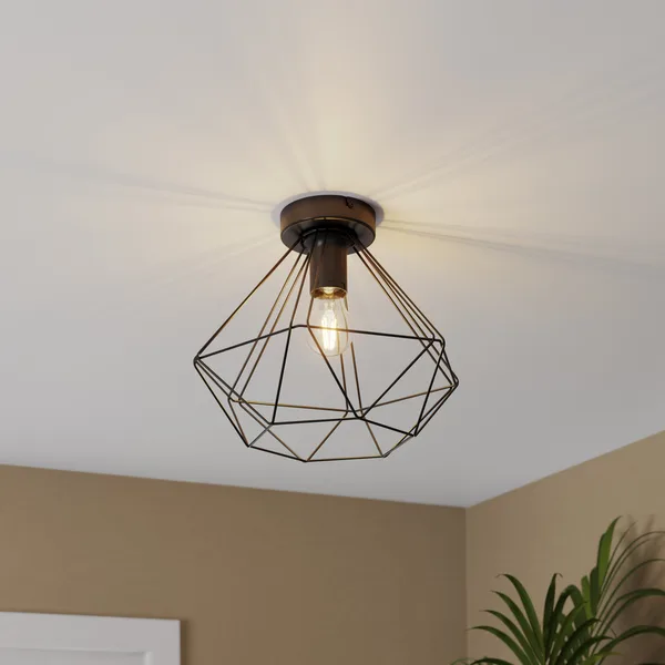 Lámpara simion moderna negro