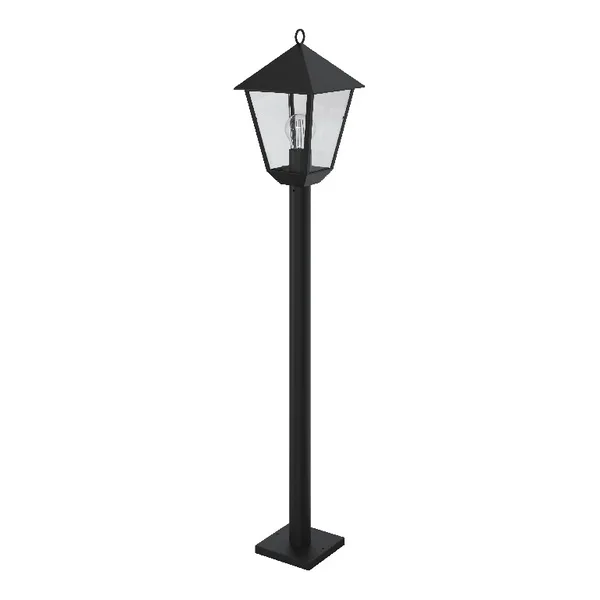 Farola exterior negro 110 cm carpia