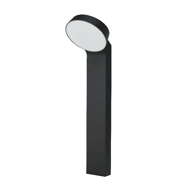 Mini farola led exterior negro 60 cm kerrio