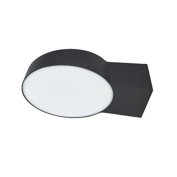 Aplique exterior led negro kerrio